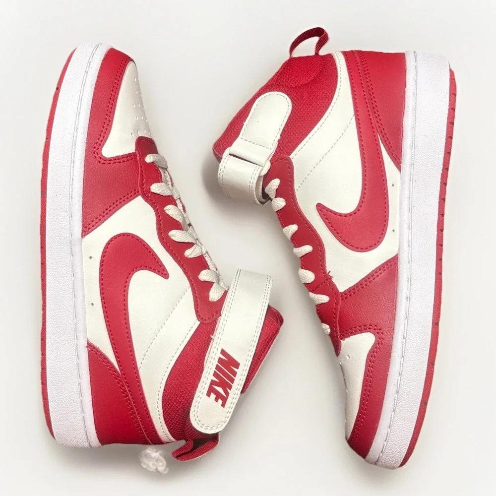 Unisex Fashion Sneakers Nike Court Borough Mid Sneaker Size 5